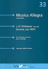 Sonate op. 103/1 