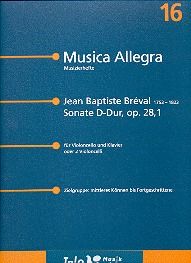 Sonate D-Dur. op. 28,1 