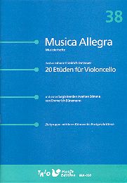 20 Etüden für Violoncello 