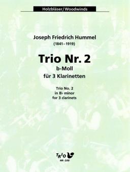 Trio Nr. 2 für 3 Klarinetten (b-moll) 