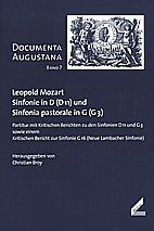 Sinfonie in D (D11) und Sinfonia pastorale in G (Eisen G3) 