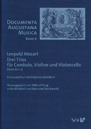 Drei Trios für Cembalo, Violine und Violoncello (EisenXI:1-3) 