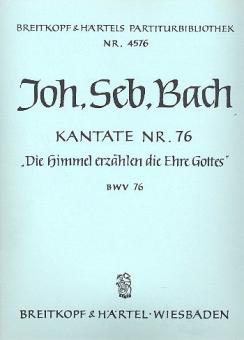 Die Himmel erzählen die Ehre Gottes 