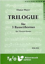 Trilogue für 3 Bassetthörner 
