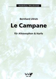 Le Campane für Altsaxophon und Harfe 