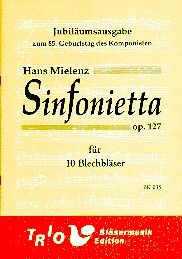 Sinfonietta für 10 Blechbläser 