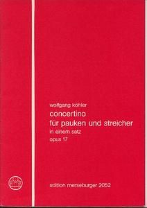 Concertino für Pauken und Streicher op. 17 