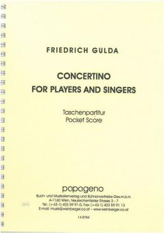 Concertino for Players and Singers 