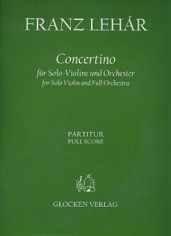 Concertino für Solo-Violine und Orchester h-Moll 
