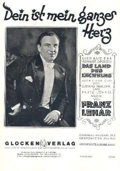 Dein ist mein ganzes Herz 