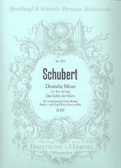 Deutsche Messe F-Dur D 872 