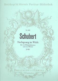 Nachtgesang im Walde op. post. 139 D 913 
