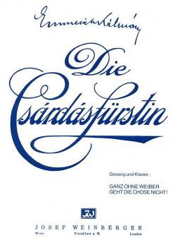 Ganz ohne Weiber geht die Chose nicht 