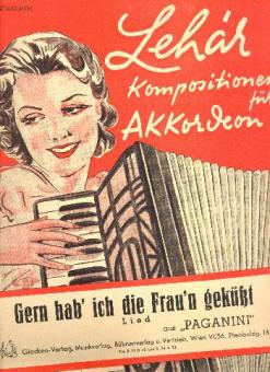 Gern hab' ich die Frau'n geküsst 