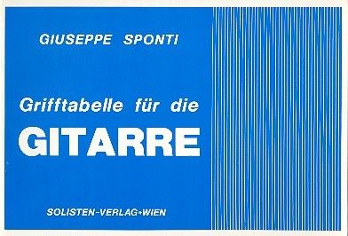 Grifftabelle für die Gitarre 