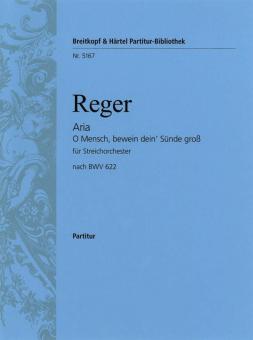 Aria O Mensch, bewein dein Sünde groß 