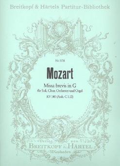 Missa brevis in G-Dur KV 140 (Anh. C 1.12) 