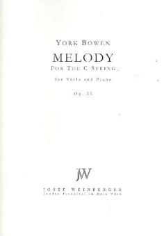 Melody For the C-String op. 51 