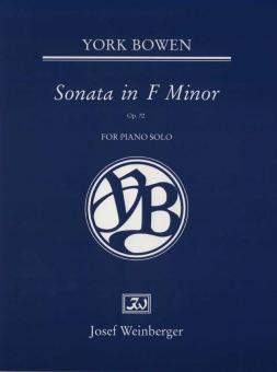 Piano Sonata f-moll op. 72 