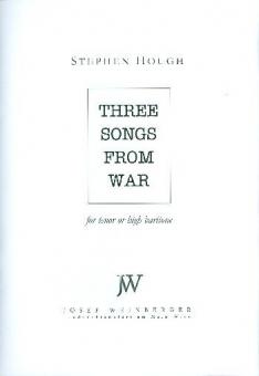 Three Songs from War (2001) 