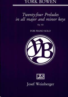 24 Preludes in all Major and Minor Keys op. 102 