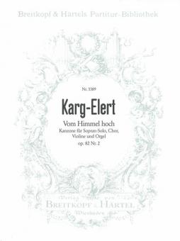 Vom Himmel hoch op. 82 Nr. 2 