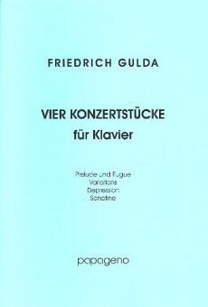Vier Konzertstücke 