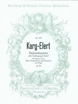 Passionskanzone op. 84 