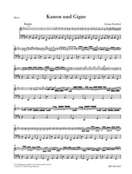Kanon und Gigue D-dur 