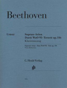 Sopran-Arien, Duett WoO 93, Terzett op. 116 