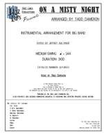 On A Misty Night 