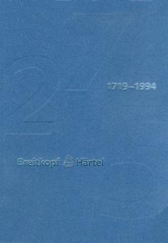Breitkopf & Härtel 1719-1994 