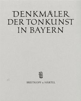Denkmäler der Tonkunst in Bayern (Alte Folge) 22 