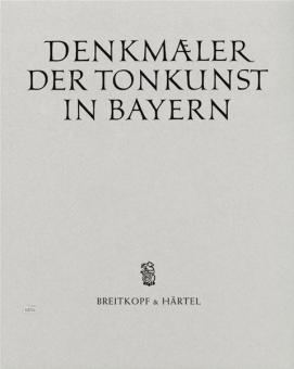 Denkmäler der Tonkunst in Bayern (Neue Folge) 3 