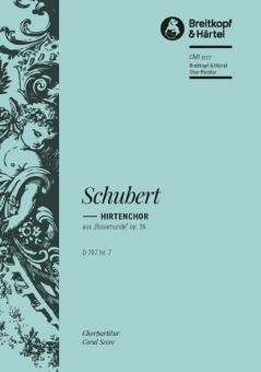 Hirtenchor (Nr. 7) Hier auf den Fluren 