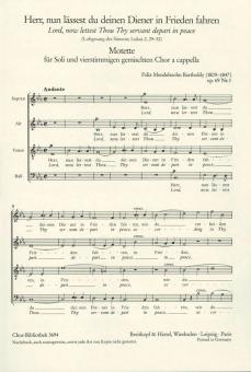 3 Motetten op. 69, Nr. 1 