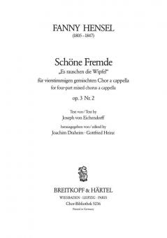 Schöne Fremde op. 3/2 