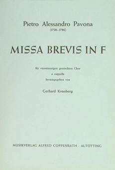 Missa brevis in F 