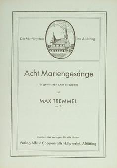 Acht Mariengesänge 