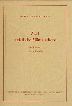 2 geistliche Männerchöre 