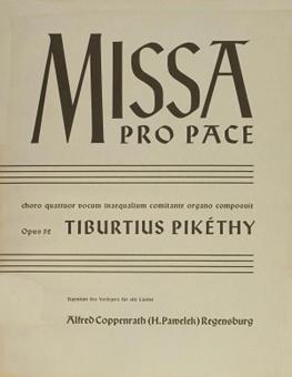 Missa pro pace op.52 