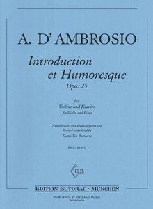 Introduction et Humoresque op. 25 