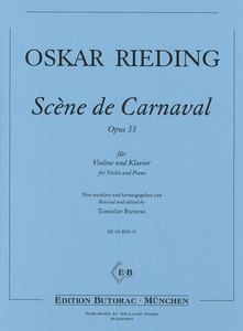 Scene de Carnaval op. 33 