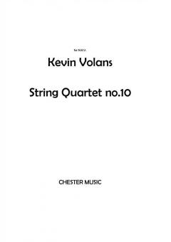 String Quartet No. 10 