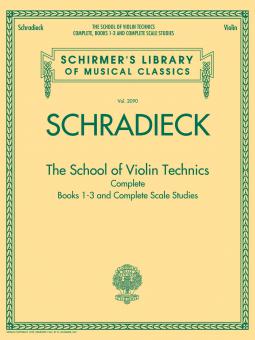 The School Of Violin Technics Complete 