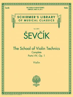 The School Of Violin Technics Op. 1 Complete 