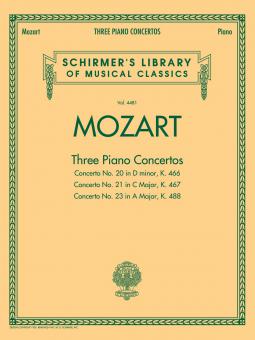 Wolfgang Amadeus Mozart - Three Piano Concertos 
