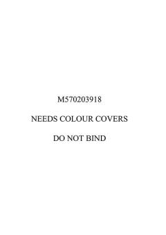 Mr. Bloomfield, His Spacing 