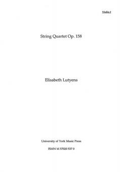 String Quartet Op. 158 