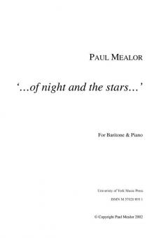 ...of night and The stars... 